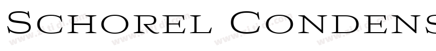 Schorel Condensed Re字体转换